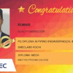 Rumais Placed Successfully Production Engineer