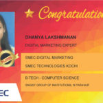 Dhanya Lakshmanan Placed Successfully Digital Marketing Expert