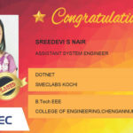 Sreedevi S Nair Placed Successfully QC Engineer