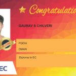 Gaurav S Chilveri Placed Successfully PGDIA