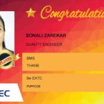 Sonali Zarekar Placed Successfully Quality Engineer