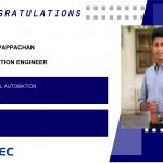 Anoop Pappachan Placed Successfully as Automation Engineer