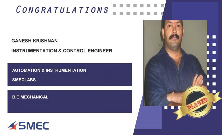 Ganesh Krishnan Instrumentation & Ccontrol Engineer