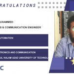 Shumail Muhammed Successfully as Automation Engineer