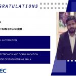 Suhail K Wilson Placed Successfully as Automation Engineer