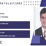 Stephen Madtha Placed successfully as Engineer Trainee